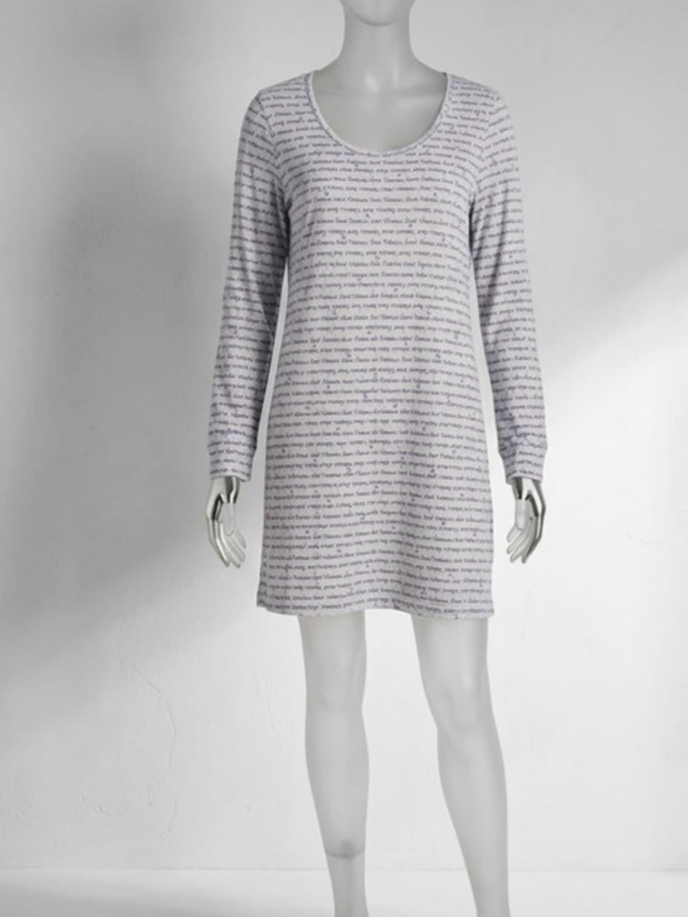 Victoria's Secret Logo print lounge sleep shirt nightgown XL